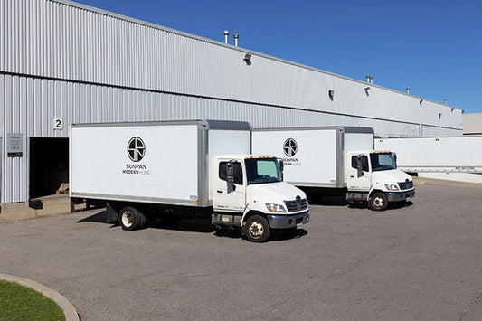 SUNPAN’s warehouse in Toronto, Canada