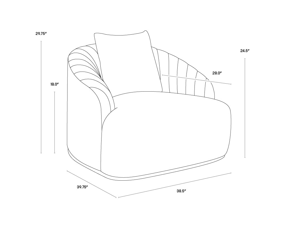 A wireframe image of the product with dimensions shown