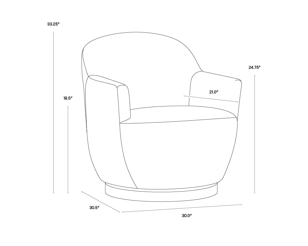 A wireframe image of the product with dimensions shown