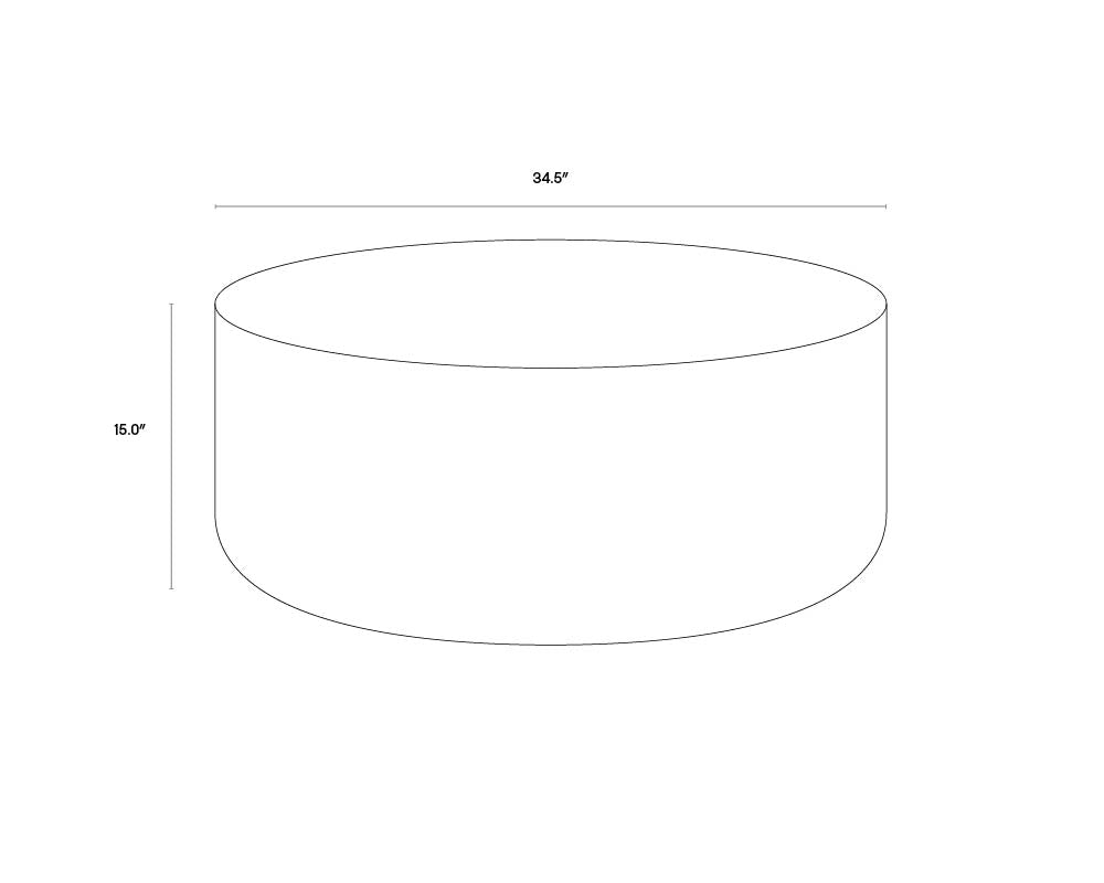 A wireframe image of the product with dimensions shown