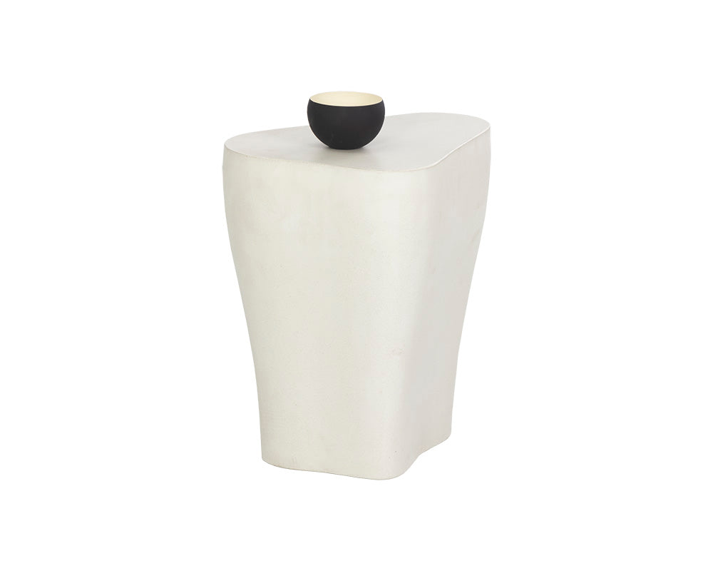 Dali End Table - White - Small