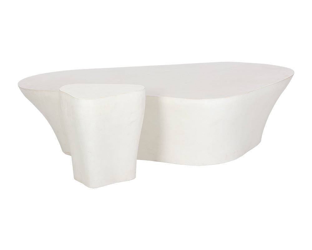 Dali End Table - White - Small