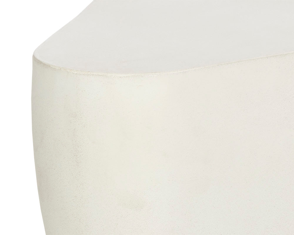 Dali End Table - White - Small