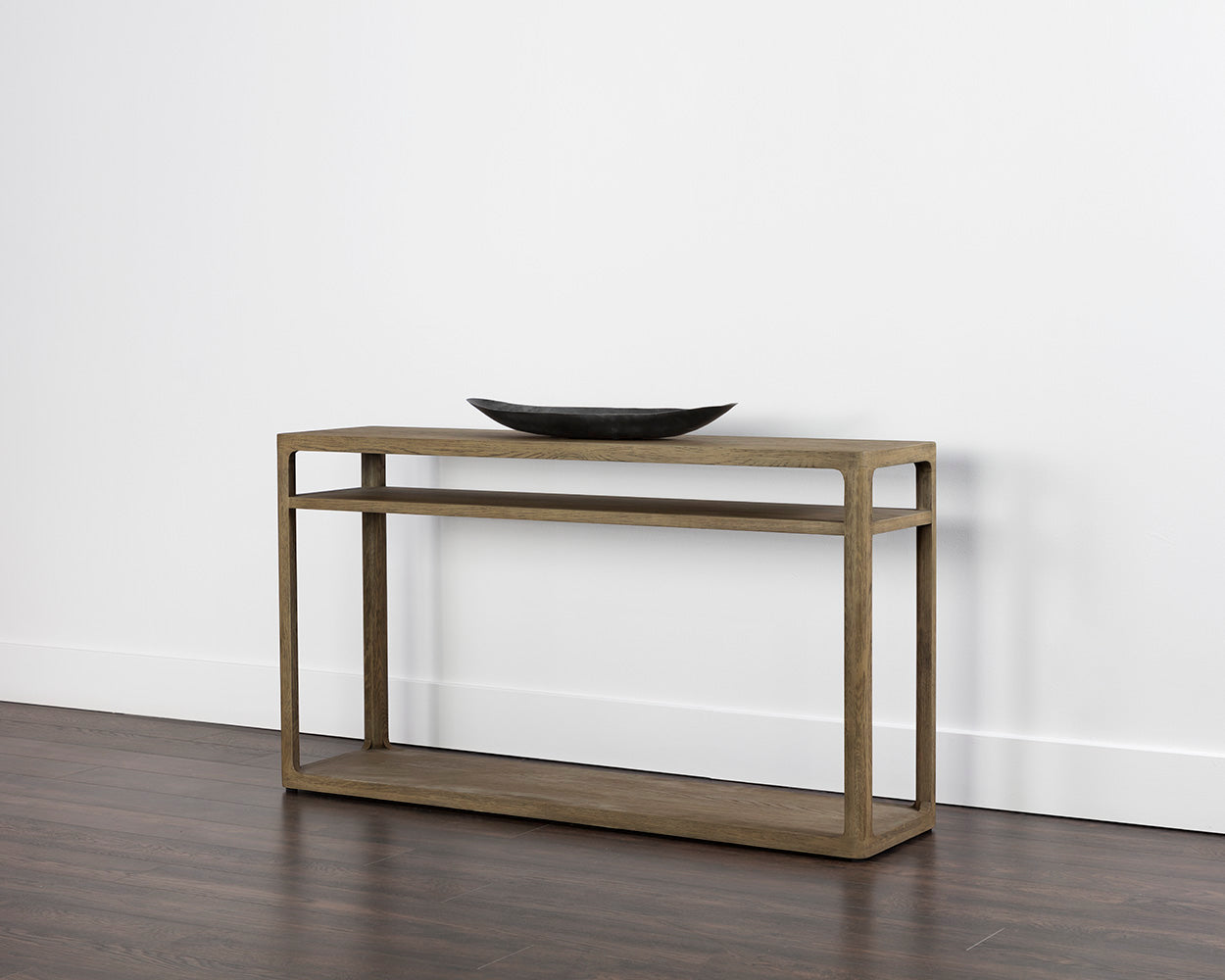 Doncaster Console Table - Smoke Grey
