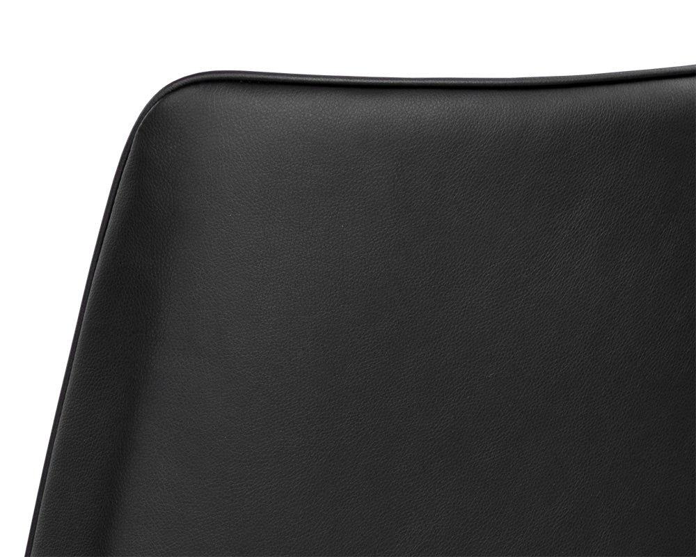 Renee Stackable Dining Chair - Black