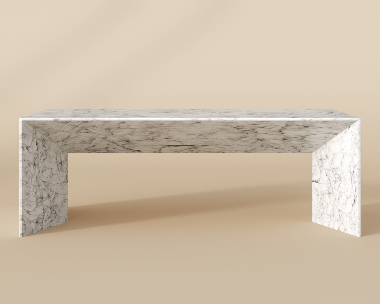 Nomad Coffee Table - Marble Look