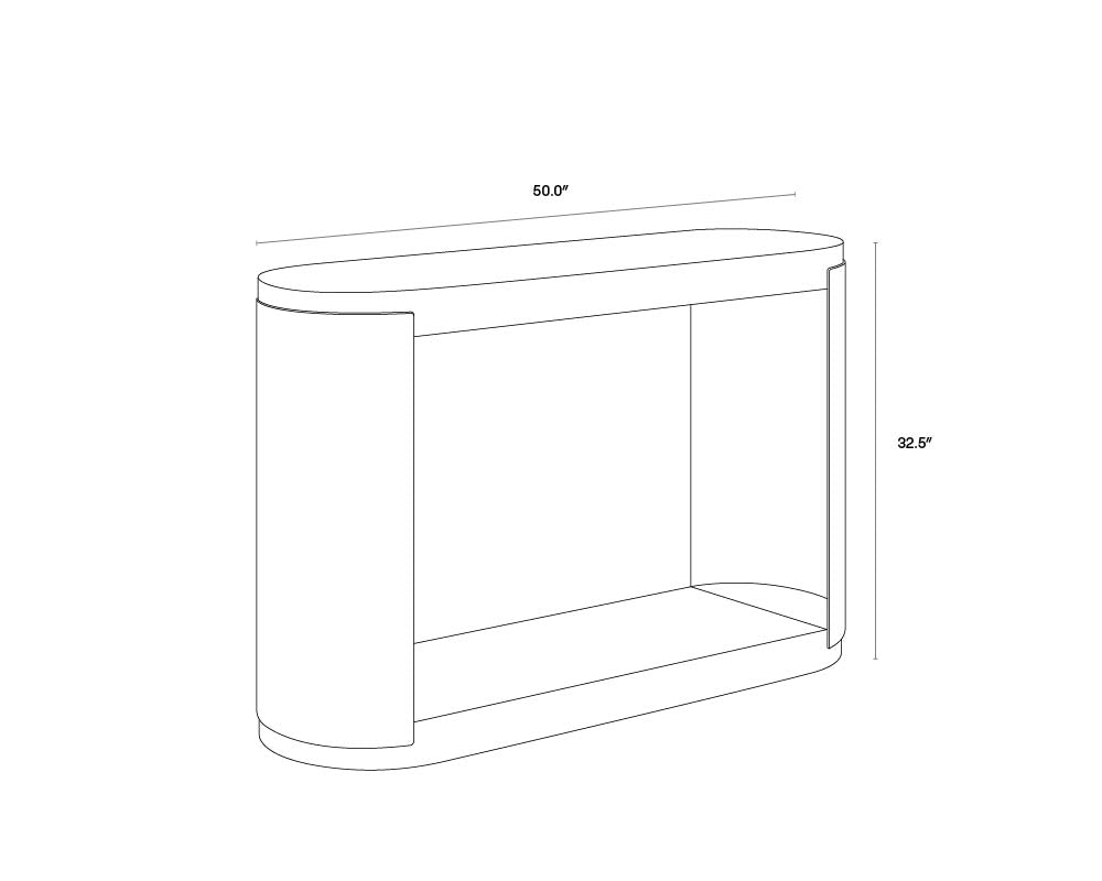 A wireframe image of the product with dimensions shown