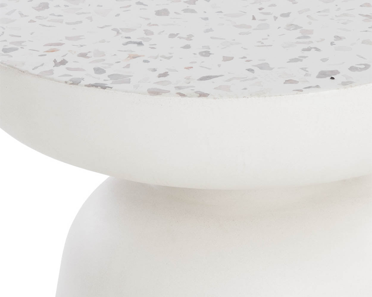 Lucida End Table - Terrazzo