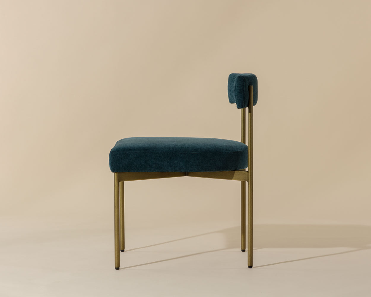 Seneca Dining Chair - Antique Brass