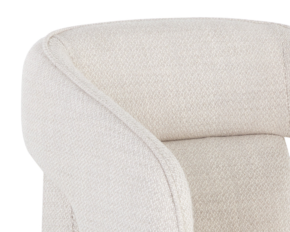Kendrick Wheeled Dining Armchair