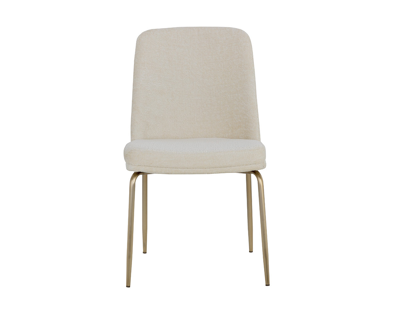 Zeke Dining Chair - Antique Brass