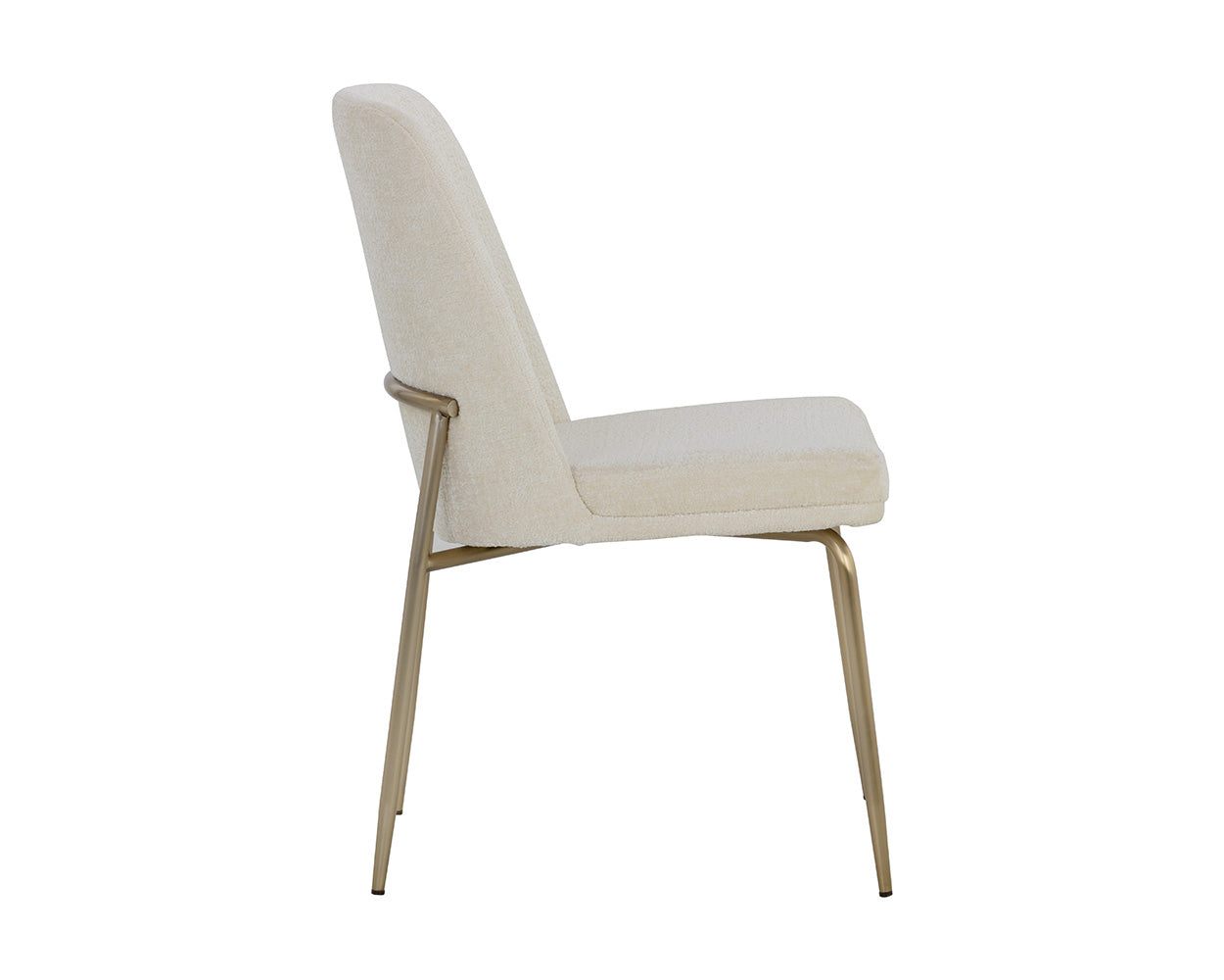 Zeke Dining Chair - Antique Brass