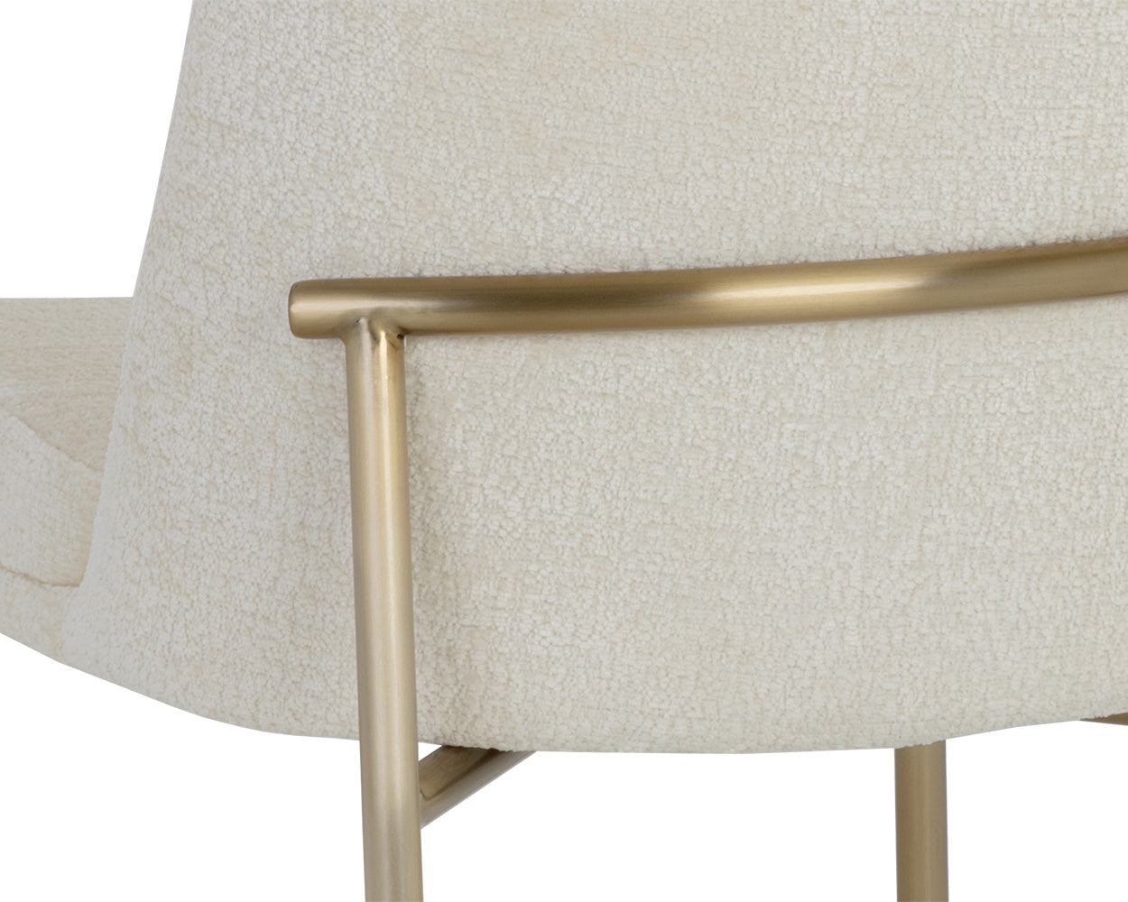 Zeke Dining Chair - Antique Brass