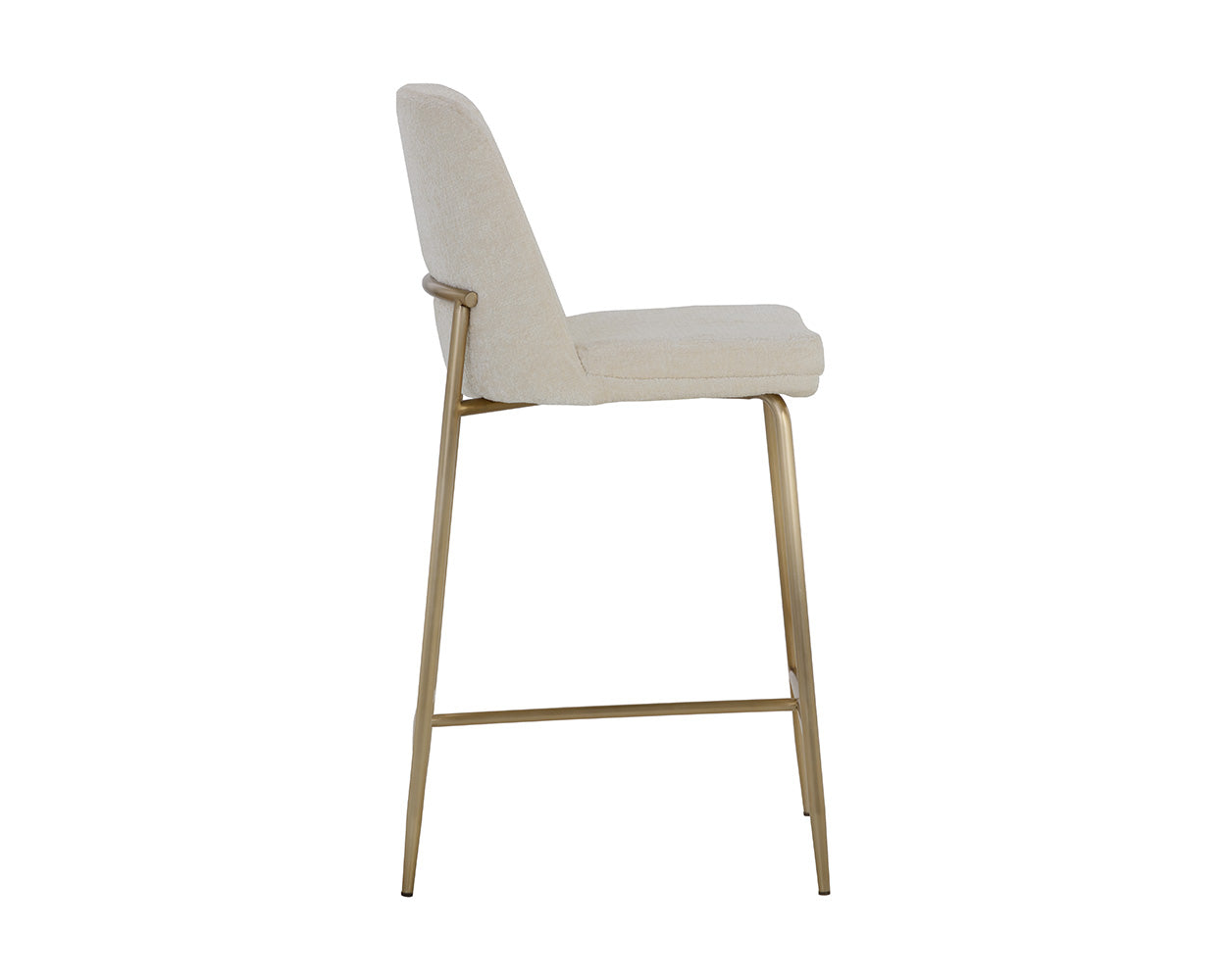 Zeke Counter Stool - Antique Brass