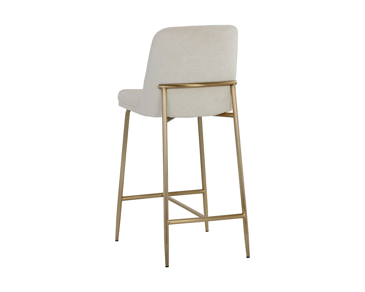 Zeke Counter Stool - Antique Brass