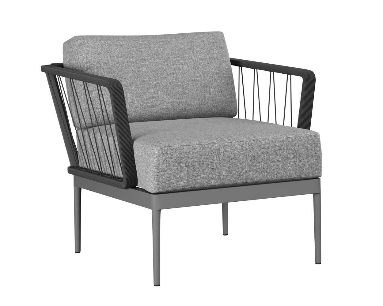 Catania Armchair - Dark Grey