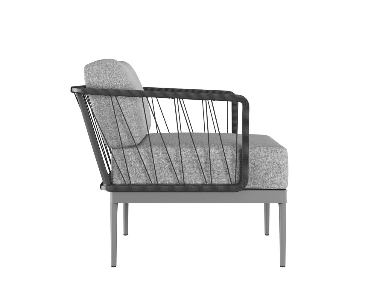 Catania Armchair - Dark Grey