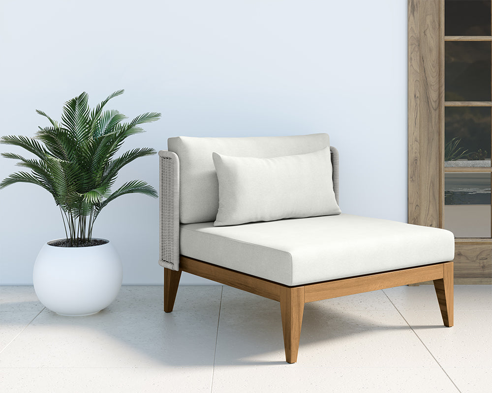 Ibiza Armless Chair - Natural
