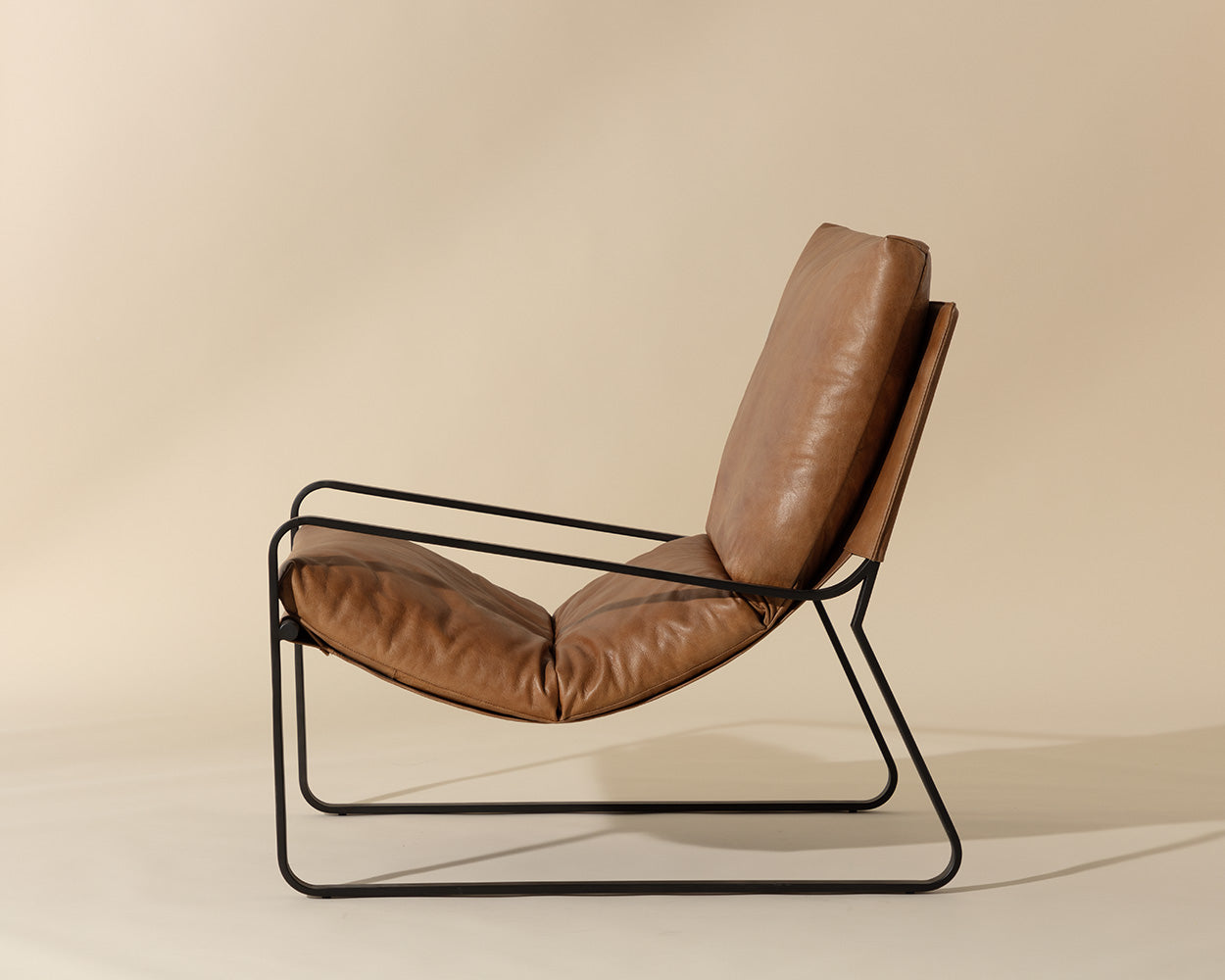 Zancor Lounge Chair - Gunmetal