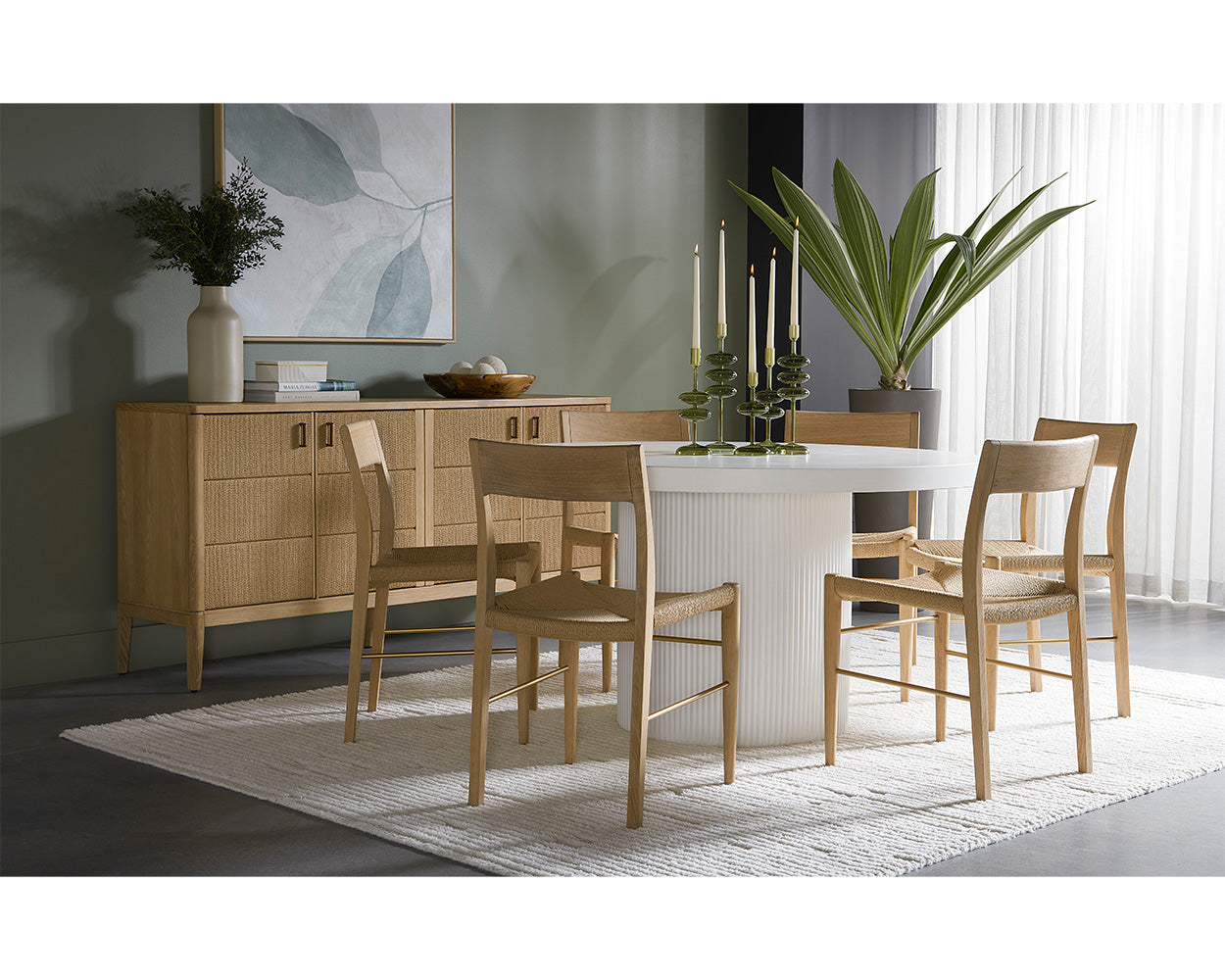 Nicolette Dining Table - 55"