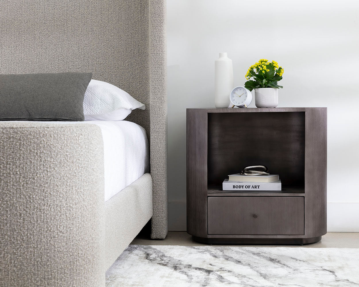 Siena Nightstand - Oval