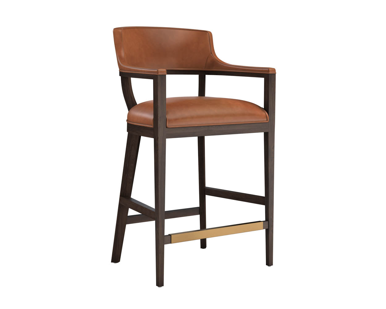 Brylea Barstool - Brown