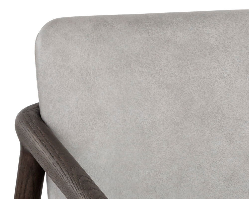 Cinelli Lounge Chair - Distressed Brown