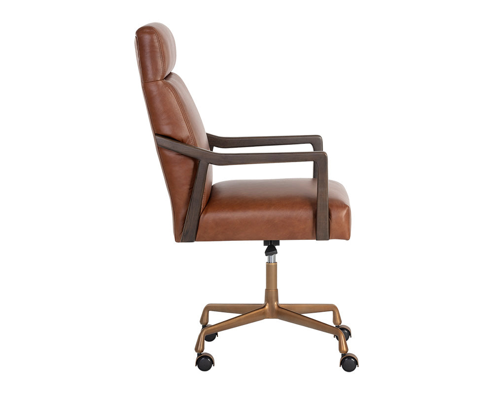 Collin Office Chair - Brown