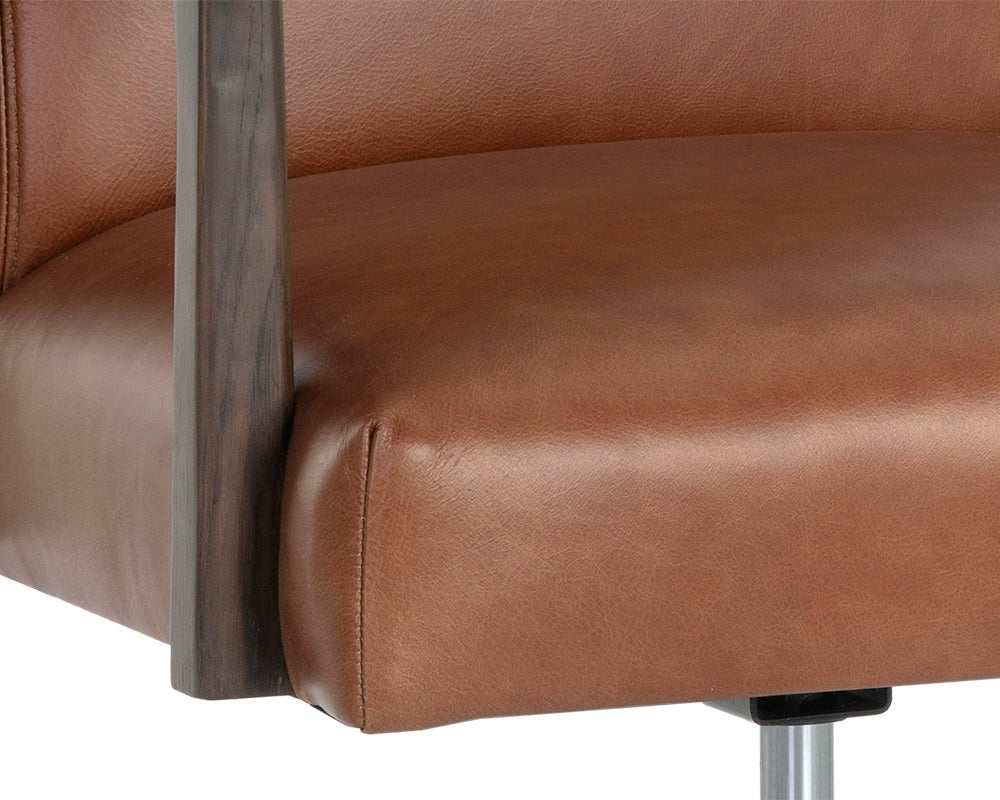 Collin Office Chair - Brown