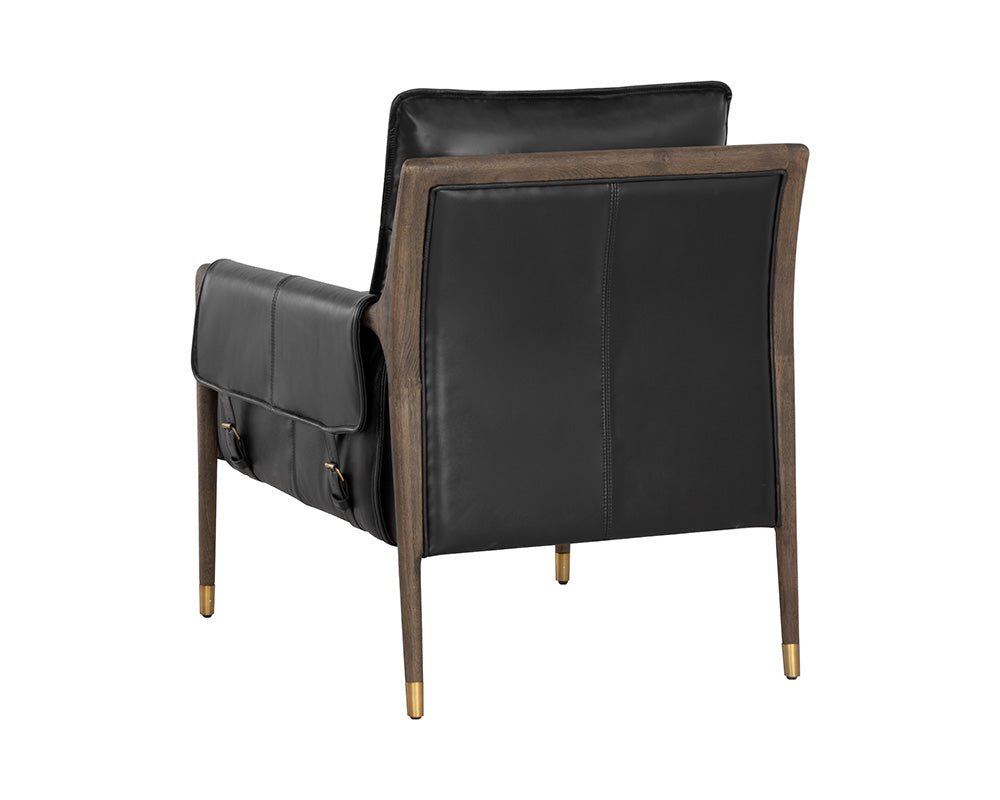 Mauti Armchair - Distressed Brown