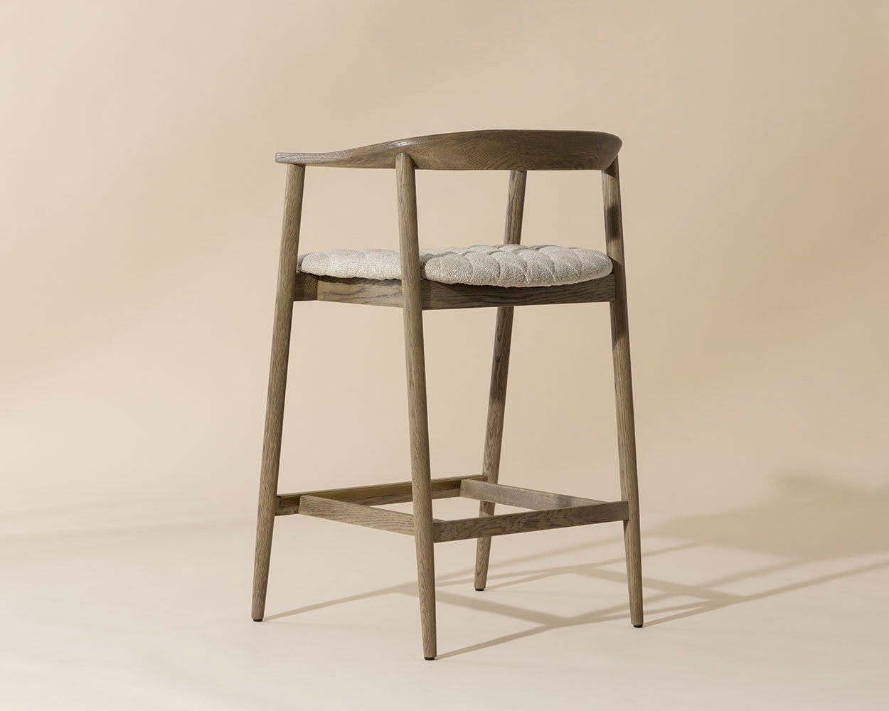 Jeremy Counter Stool - Weathered Oak