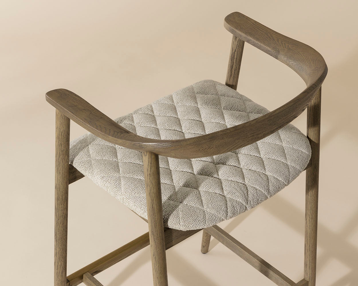 Jeremy Counter Stool - Weathered Oak