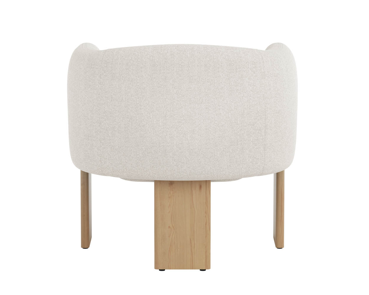 Trine Lounge Chair - Rustic Oak