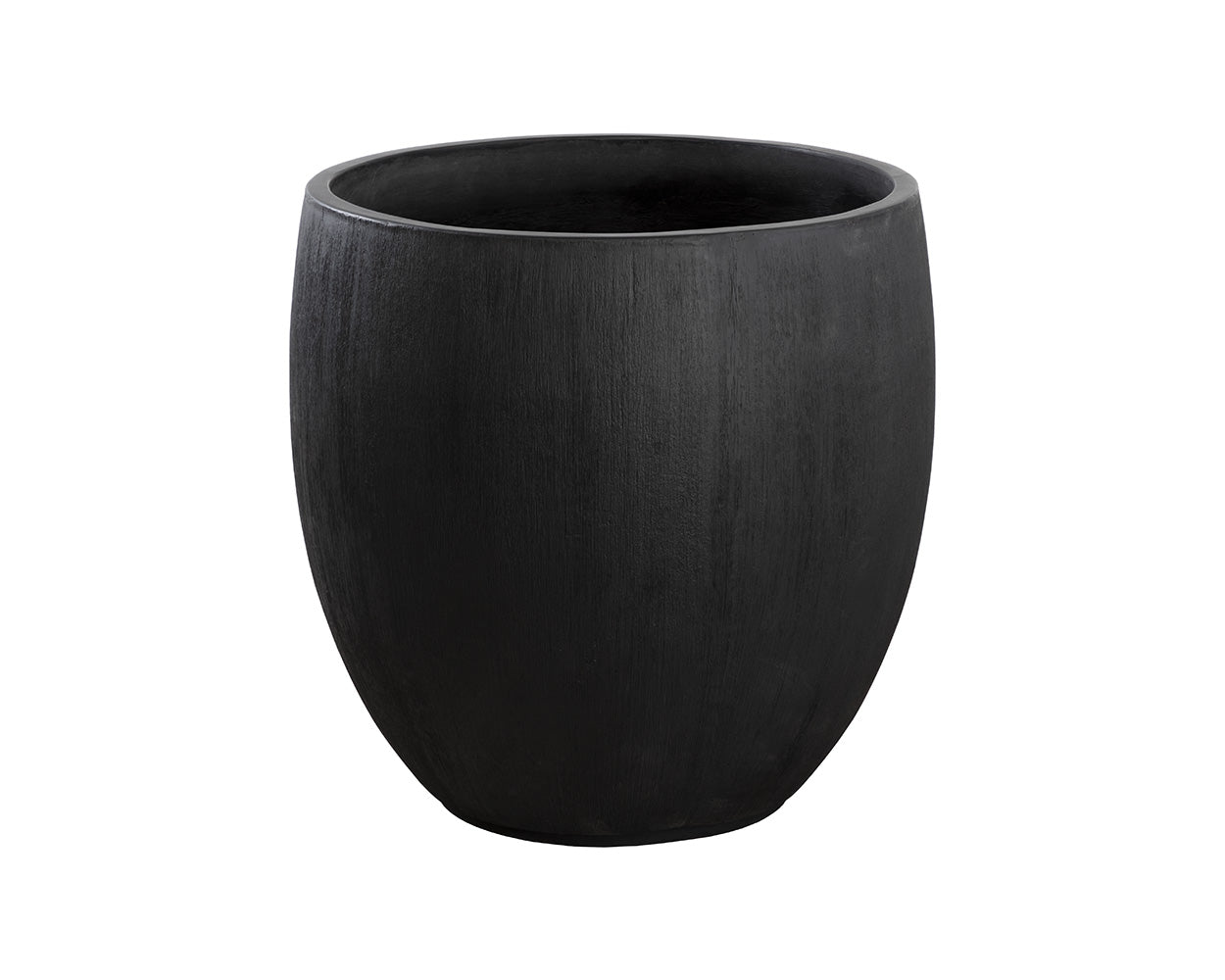 large round black planter pots Coleus Planter - Large