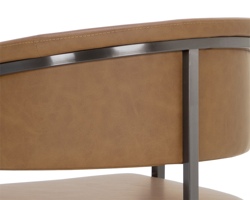 Marris Barstool - Gunmetal