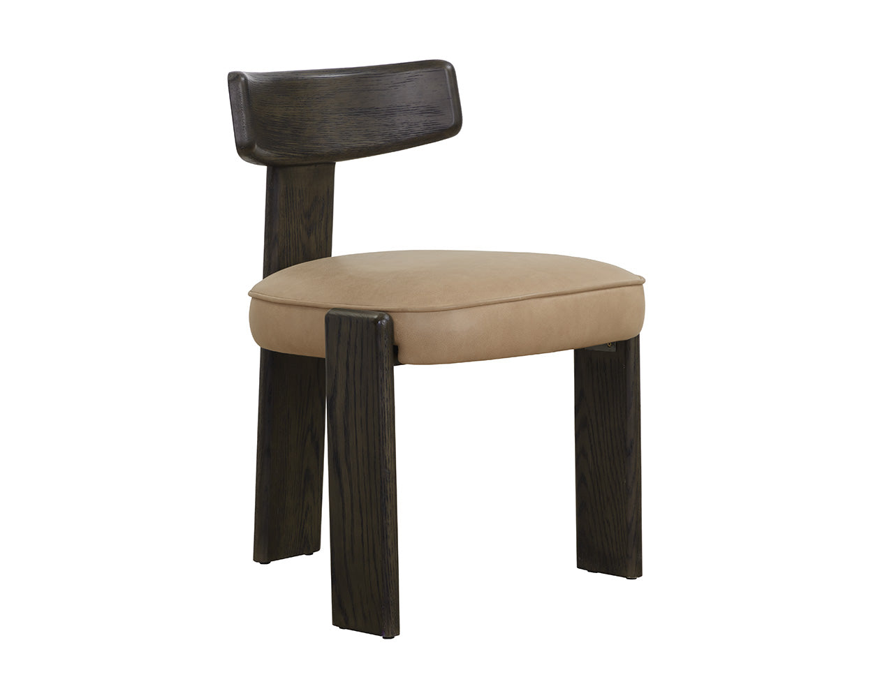 Horton Dining Chair - Dark Brown