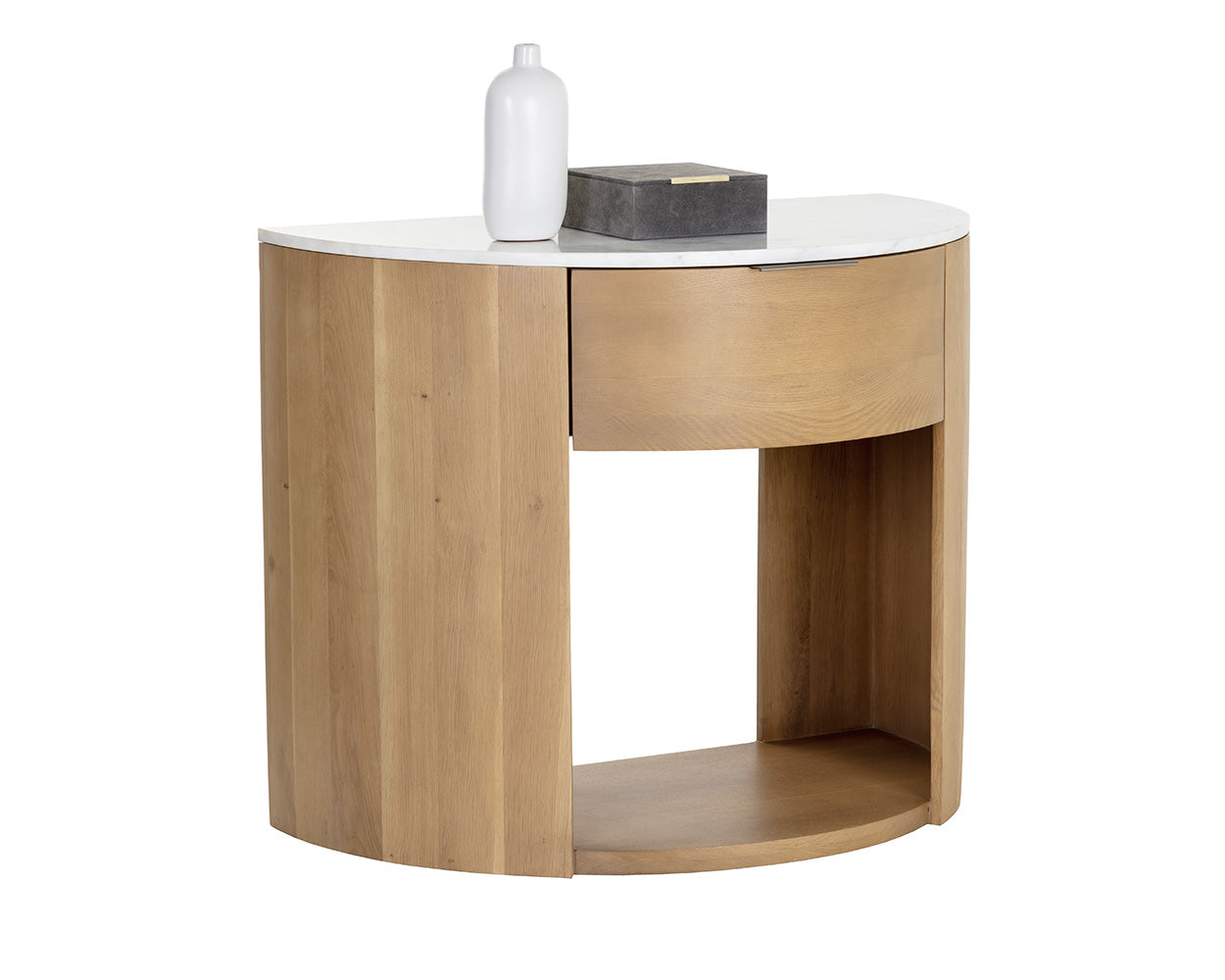 Stella Trading Bedside Table, Wood, White, 28 x 39 x 41 cm: Buy Online at  Best Price in UAE 