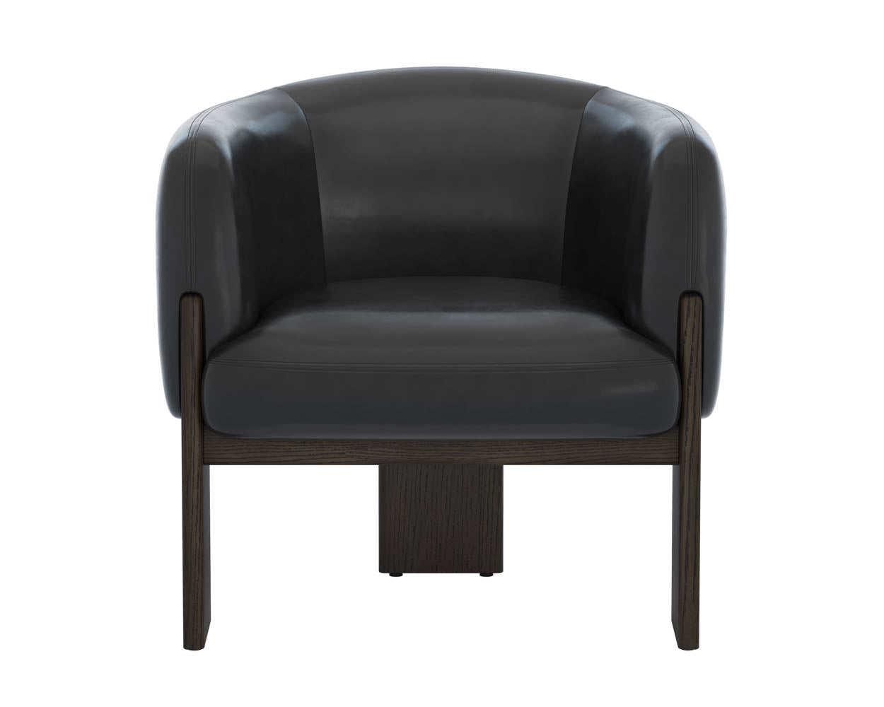 Trine Lounge Chair - Dark Brown