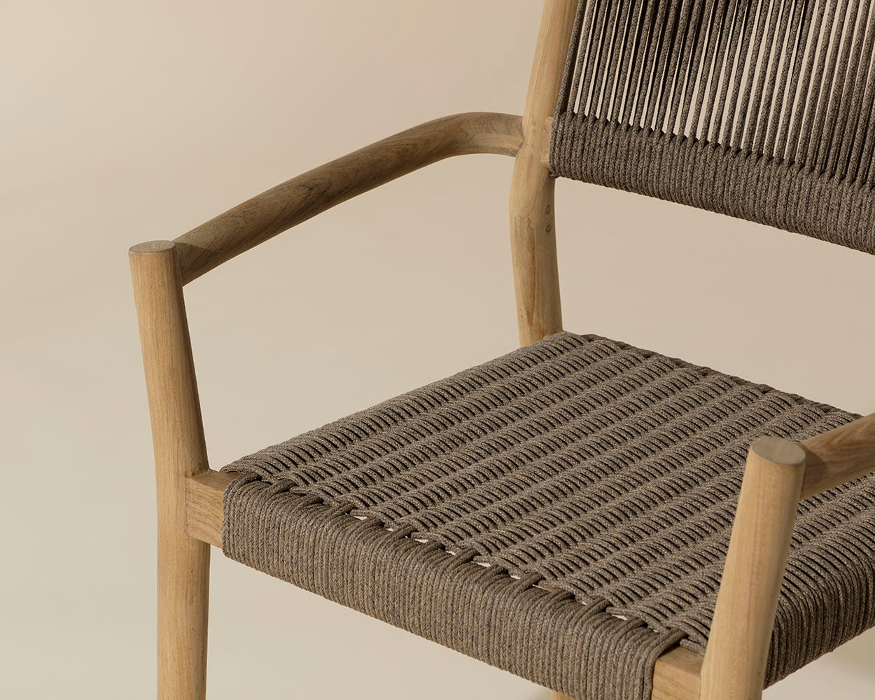 Kavala Stackable Dining Armchair - Natural