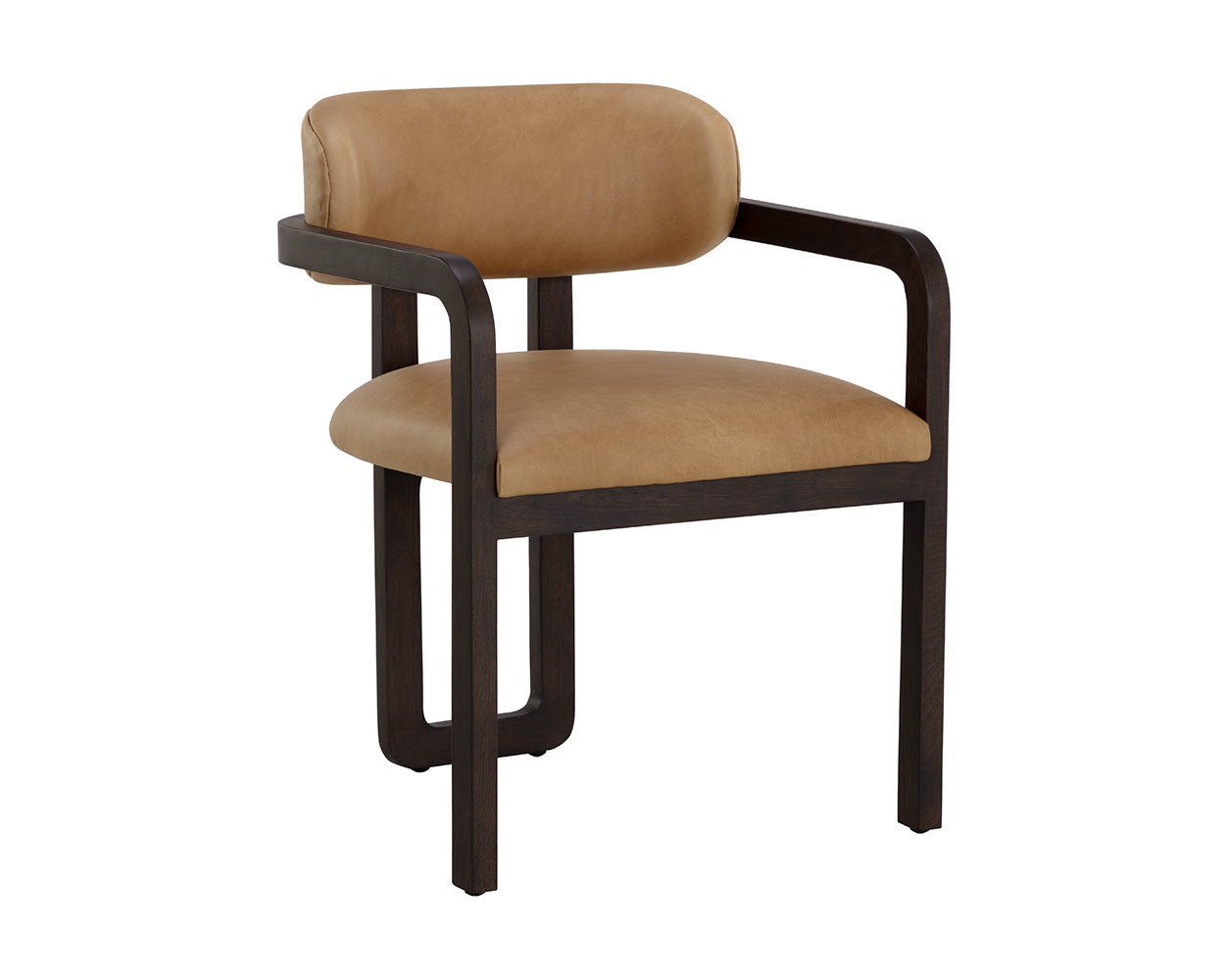 Madrone Dining Armchair - Brown