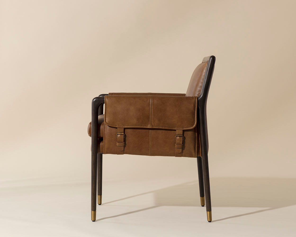 Mauti Dining Armchair - Brown