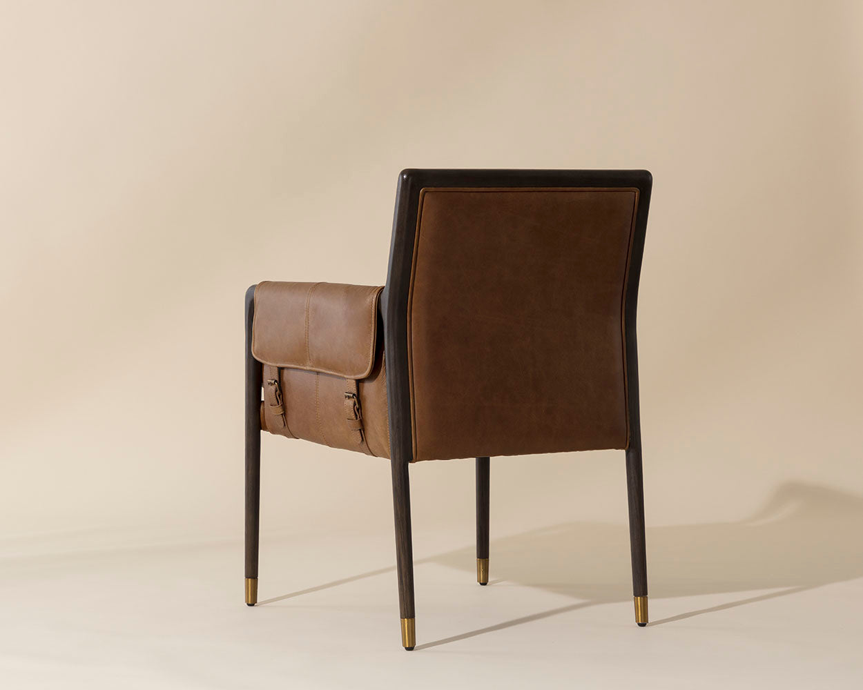 Mauti Dining Armchair - Brown