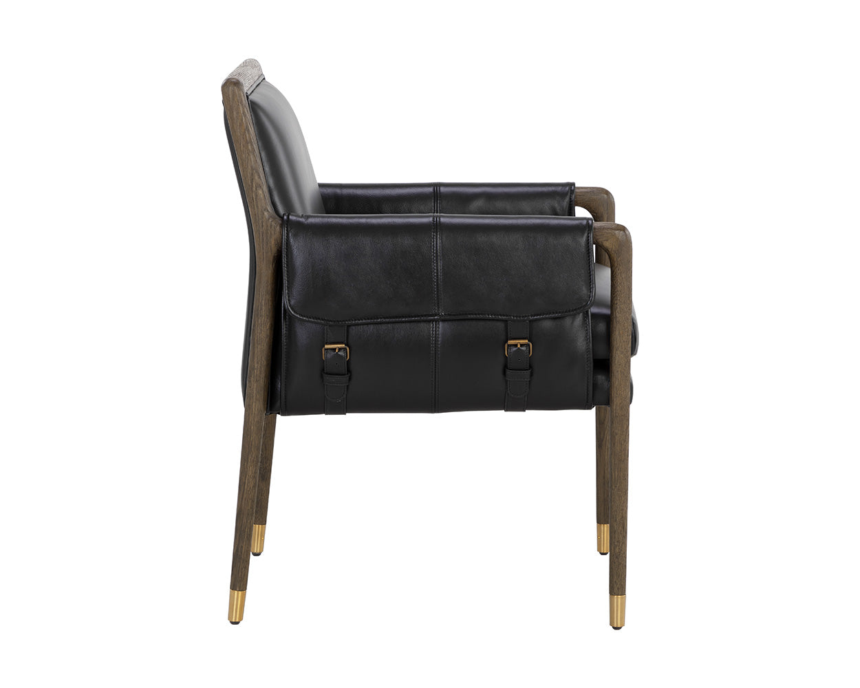 Mauti Dining Armchair - Distressed Brown