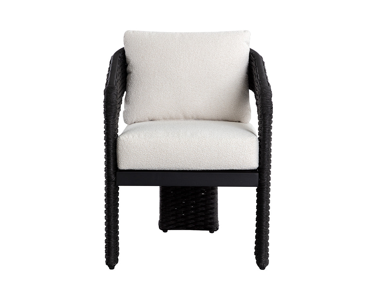 Pylos Dining Armchair - Black