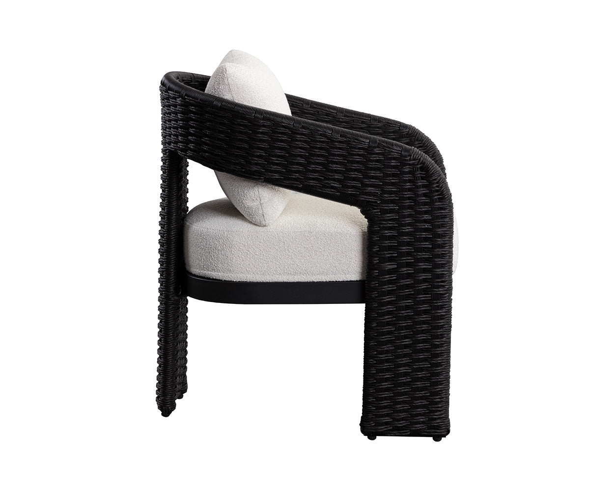 Pylos Dining Armchair - Black