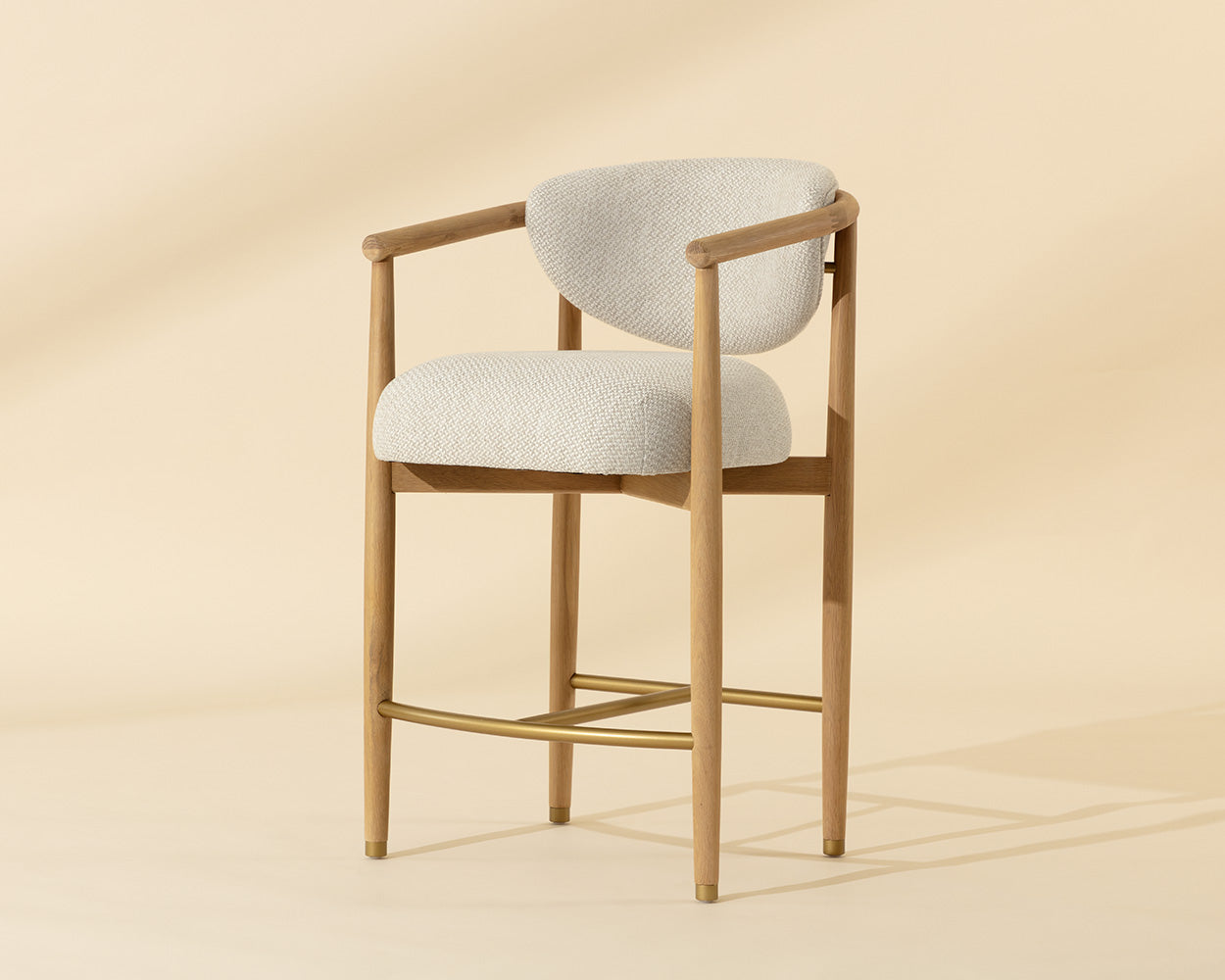 Sigrid Counter Stool - Light Oak – Sunpan Trading & Importing, Inc.