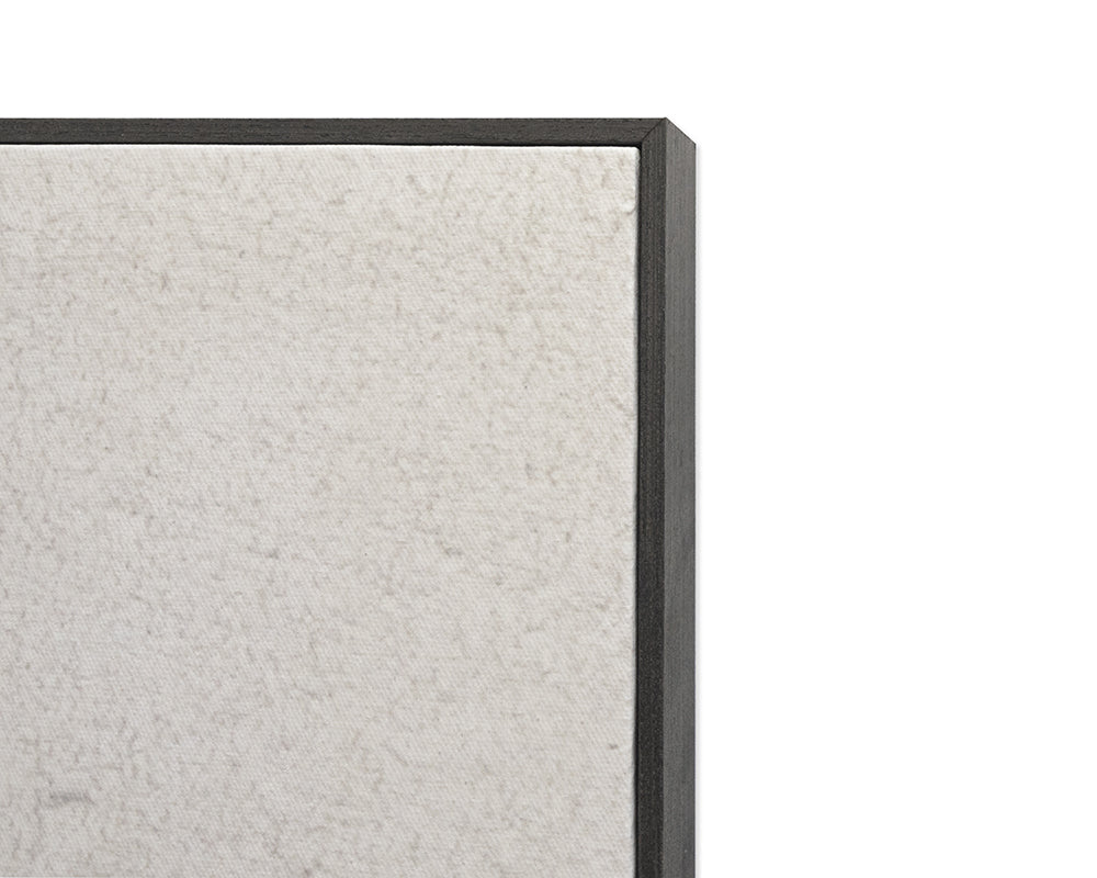 Miami Vice (set Of 2) - 40" X 60" - Charcoal Floater Frame