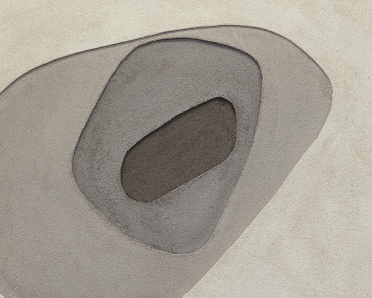 Zen Garden (set Of 3) - 30" X 30" - Black Floater Frame