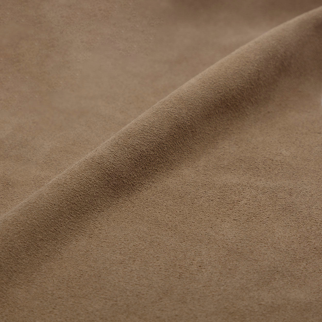Suede Light Tan Leather Swatch