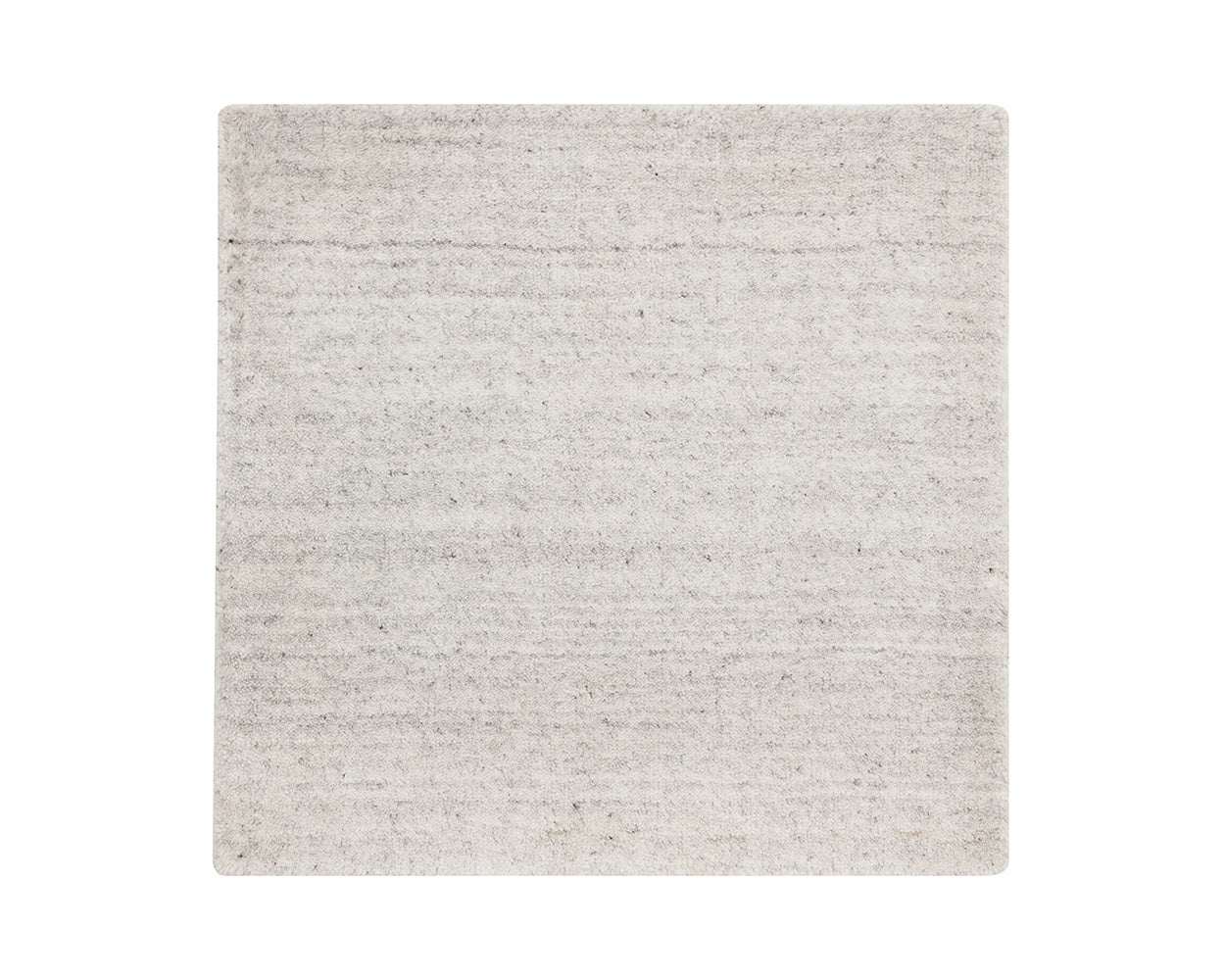 Alaska Hand-loomed Rug - Grey / Ivory Swatch